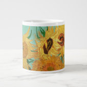 Vincent van Gogh twaalf zonnebloemen in een vaas Grote Koffiekop (Voorkant)