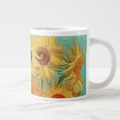 Vincent van Gogh twaalf zonnebloemen in een vaas Grote Koffiekop (Rechts)