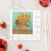 Vincent van Gogh twaalf zonnebloemen in een vaas Servetten (Insitu)