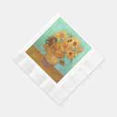 Vincent van Gogh twaalf zonnebloemen in een vaas Servetten (Hoek)