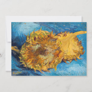 Vincent van Gogh - Twee afgesneden zonnebloemen Kaart
