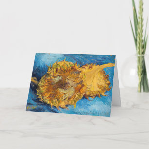 Vincent van Gogh - Twee afgesneden zonnebloemen Kaart