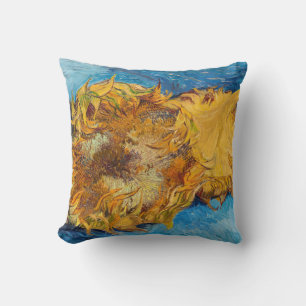 Vincent van Gogh - Twee afgesneden zonnebloemen Kussen