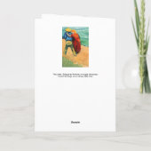 Vincent van Gogh - Twee geliefden Kaart (Achterkant)