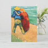 Vincent van Gogh - Twee Geliefden Kaart (Staand voorkant)