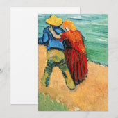 Vincent van Gogh - Twee Geliefden Kaart (Voorkant / Achterkant)
