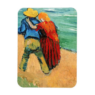 Vincent van Gogh - Twee Geliefden Magneet