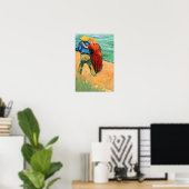 Vincent van Gogh - Twee Geliefden Poster (Thuiskantoor)