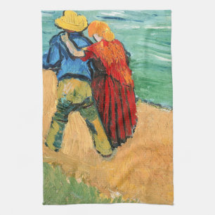 Vincent van Gogh - Twee Geliefden Theedoek
