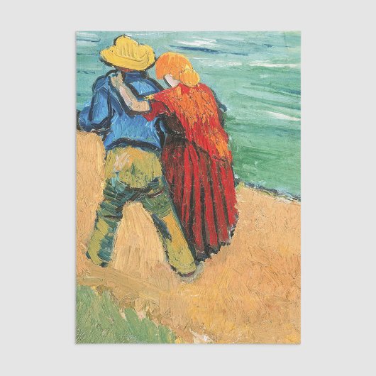 Vincent van Gogh - Twee Geliefden Tissuepapier