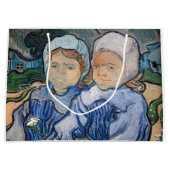 Vincent van Gogh - Twee kleine meisjes Groot Cadeauzakje (Voorkant)