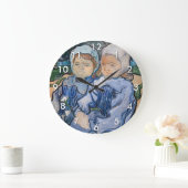 Vincent van Gogh - Twee kleine meisjes Grote Klok (Huis)