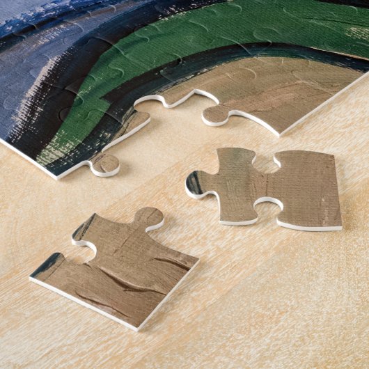 Vincent van Gogh - Twee kleine meisjes Legpuzzel (Zijkant)