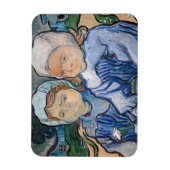 Vincent van Gogh - Twee kleine meisjes Magneet (Verticaal)