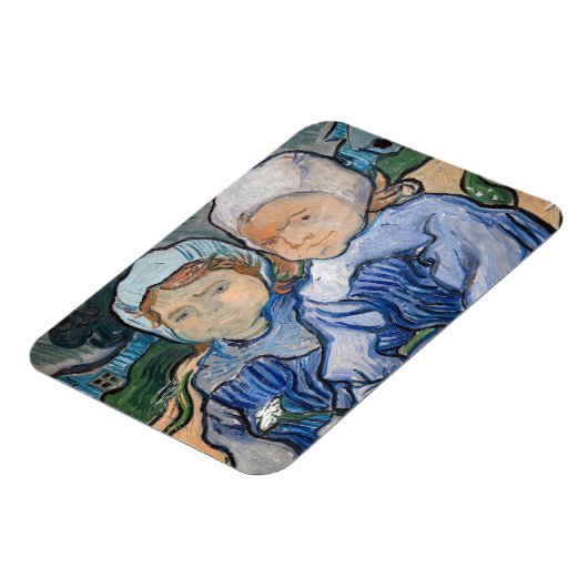 Vincent van Gogh - Twee kleine meisjes Magneet (Linkerzijde)