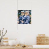 Vincent van Gogh - Twee Kleine Meisjes Poster (Keuken)