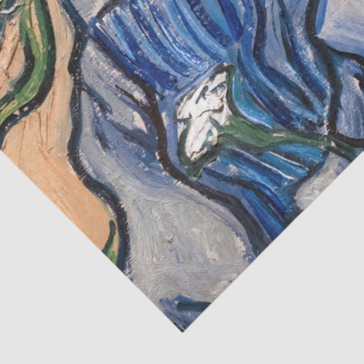 Vincent van Gogh - Twee kleine meisjes Tissuepapier (Detail)