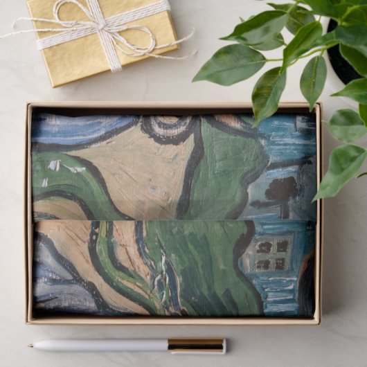 Vincent van Gogh - Twee kleine meisjes Tissuepapier (Geschenk)