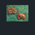 Vincent van Gogh, twee krabben Canvas Afdruk<br><div class="desc">Vincent van Gogh - Twee krabben,  1889.</div>