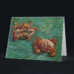 Vincent van Gogh, twee krabben Kaart<br><div class="desc">Vincent van Gogh - Twee krabben, 1889.</div>