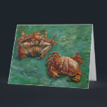 Vincent van Gogh, twee krabben Kaart<br><div class="desc">Vincent van Gogh - Twee krabben,  1889.</div>
