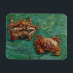 Vincent van Gogh, twee krabben Magneet<br><div class="desc">Vincent van Gogh - Twee krabben,  1889.</div>