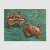 Vincent van Gogh, twee krabben Magnetische Uitnodiging (Voorkant)
