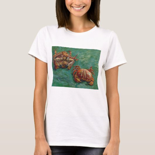 Vincent van Gogh, twee krabben T-shirt (Voorkant)