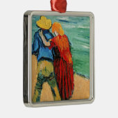 Vincent van Gogh - Twee overs Metalen Ornament (Rechts)