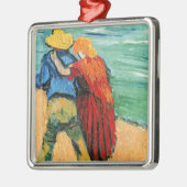 Vincent van Gogh - Twee overs Metalen Ornament (Links)