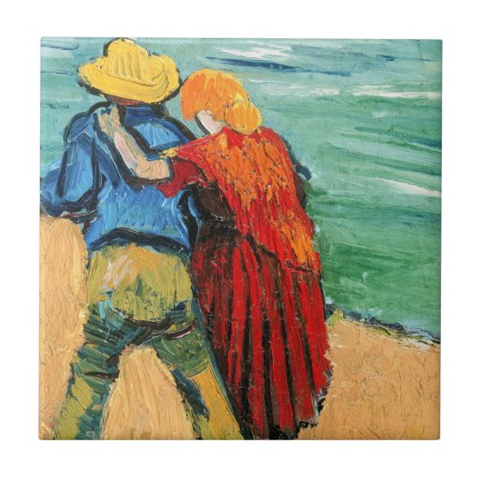 Vincent van Gogh - Twee overs Tegeltje (Voorkant)