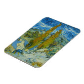 Vincent van Gogh, twee populieren in de Alpilles Magneet (Linkerzijde)