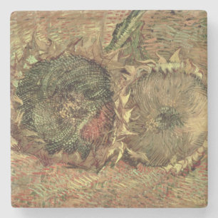 Vincent van Gogh   Twee snijbloemen, 1887 Stenen Onderzetter