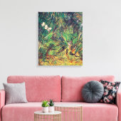 Vincent Van Gogh - Twee witte Butterflies Fine Art Canvas Afdruk (Insitu (Woonkamer))
