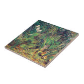 Vincent Van Gogh - Twee witte Butterflies Fine Art Tegeltje (Zijkant)