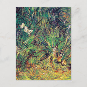 Vincent Van Gogh - Twee witte vlinders Kunstwerk Briefkaart