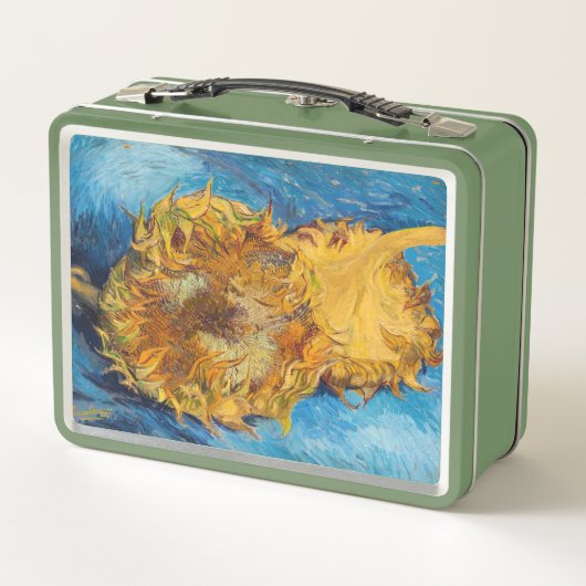 Vincent van Gogh - Two Cut Sunflower (Achterkant)