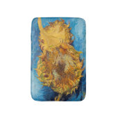 Vincent van Gogh - Two Cut Sunflower Badmat (Voorkant Verticaal)
