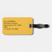 Vincent van Gogh - Two Cut Sunflower Bagagelabel (Achterkant horizontaal)