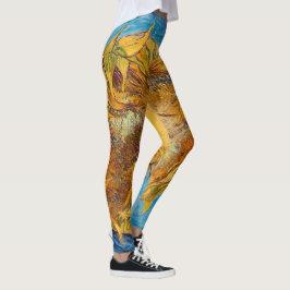 Vincent van Gogh - Two Cut Sunflower Leggings