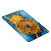 Vincent van Gogh - Two Cut Sunflower Magneet (Rechterzijde)