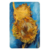 Vincent van Gogh - Two Cut Sunflower Magneet (Verticaal)