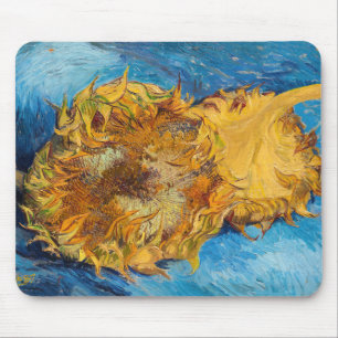 Vincent van Gogh - Two Cut Sunflower Muismat