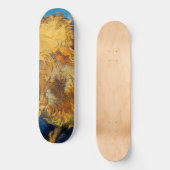 Vincent van Gogh - Two Cut Sunflower Persoonlijk Skateboard (Voorkant)