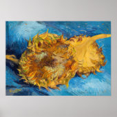 Vincent van Gogh - Two Cut Sunflower Poster (Voorkant)