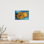 Vincent van Gogh - Two Cut Sunflower Poster (Keuken)