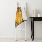 Vincent van Gogh - Two Cut Sunflower Sherpa Deken (In situ)