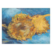 Vincent van Gogh - Two Cut Sunflower Tafelkleed (Voorkant (Horizontaal))