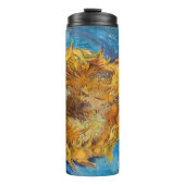 Vincent van Gogh - Two Cut Sunflower Thermosbeker (Voorkant)
