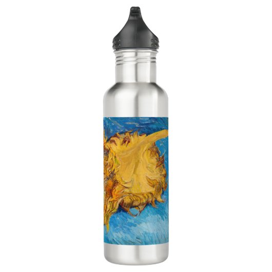 Vincent van Gogh - Two Cut Sunflower Waterfles (Rechts)
